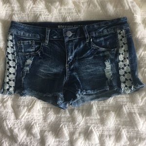 Jean shorts from target!
